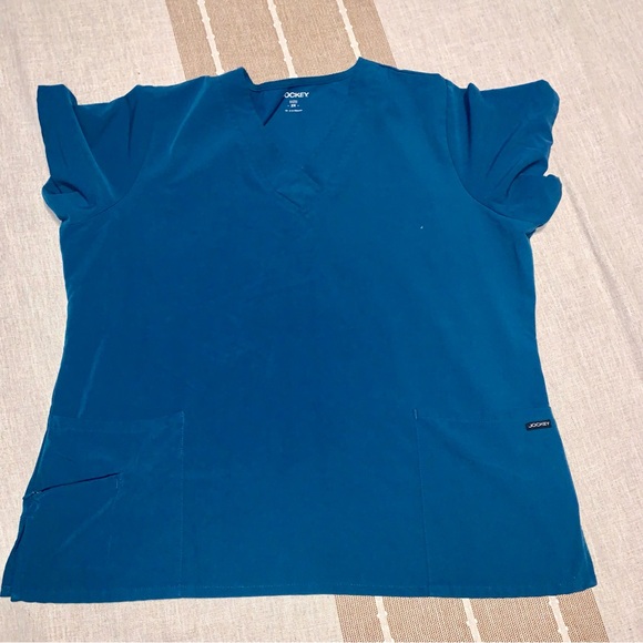 Jockey Tops - Jockey, teal scrub top. Women’s 2X $7
